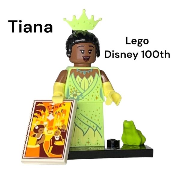 Lego Tiana Disney 100th, Minifigure Lego, Set 71038, Disney, 2023 - Picture 5 of 11